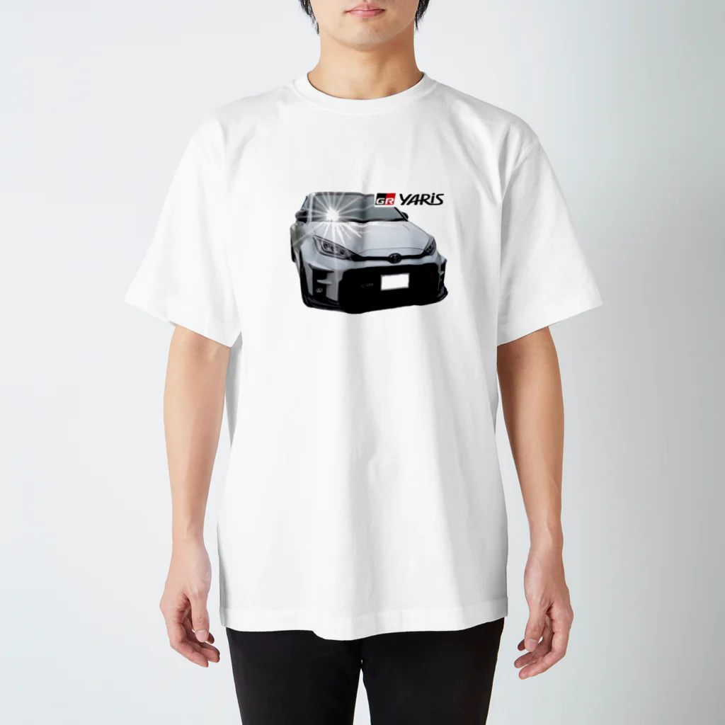 GRヤリスプリントグッズのTOYOTA 　GRヤリスのプリントグッズ Regular Fit T-Shirt