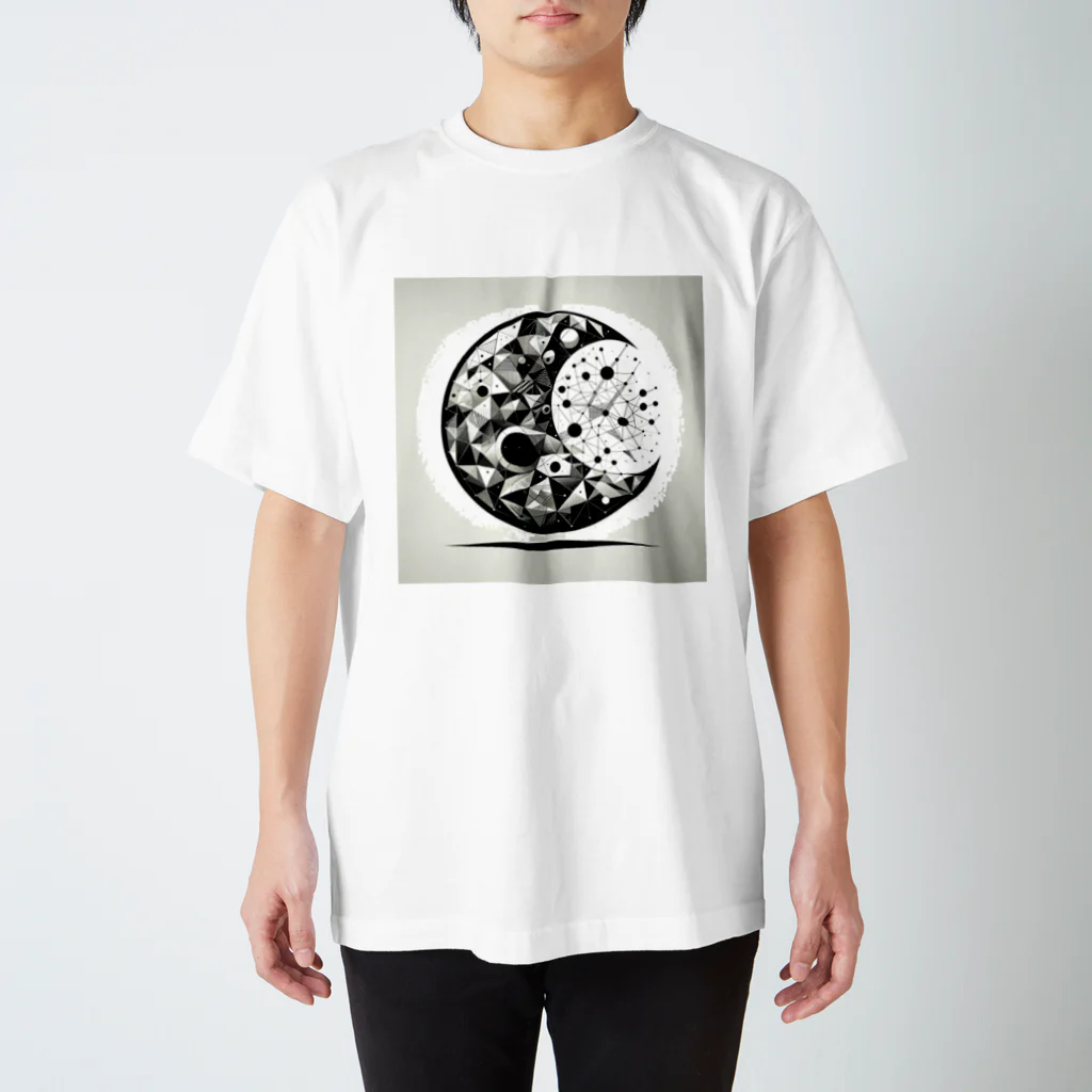 BochiBoochi-walkerのジオメトリーA9 Regular Fit T-Shirt