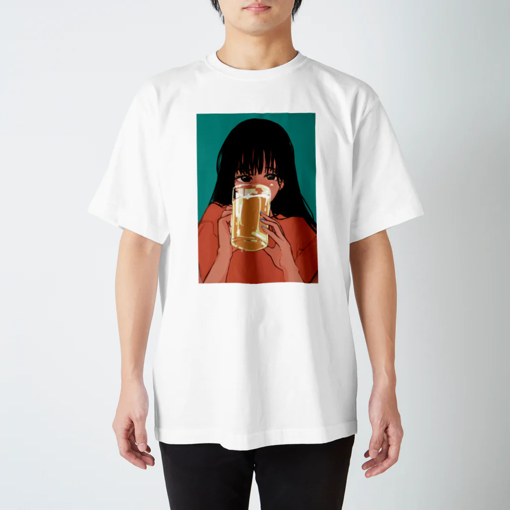 ryou0701lmのほろ酔い美人 スタンダードTシャツ