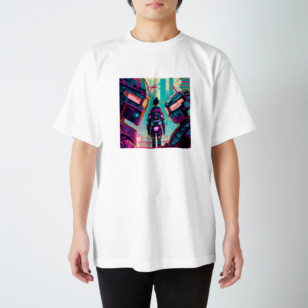 kokoleca_designのTOKYO BOT: 都市探索 Regular Fit T-Shirt