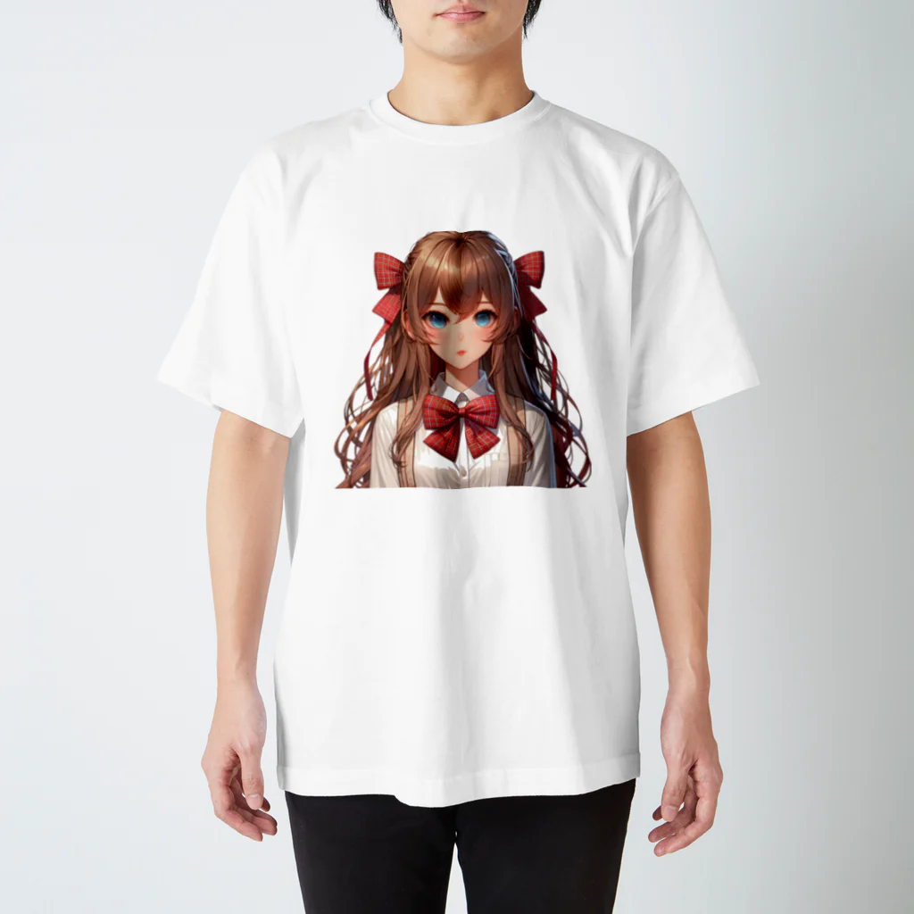 AIchan（AIイラスト）の愛022 スタンダードTシャツ