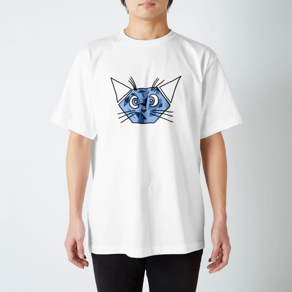 seki_takoyakiの猫ダイヤ Regular Fit T-Shirt