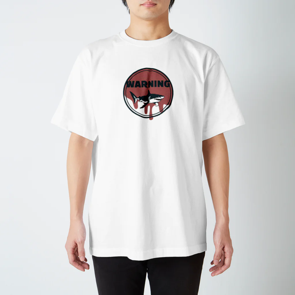 saepontaのWARNING Regular Fit T-Shirt