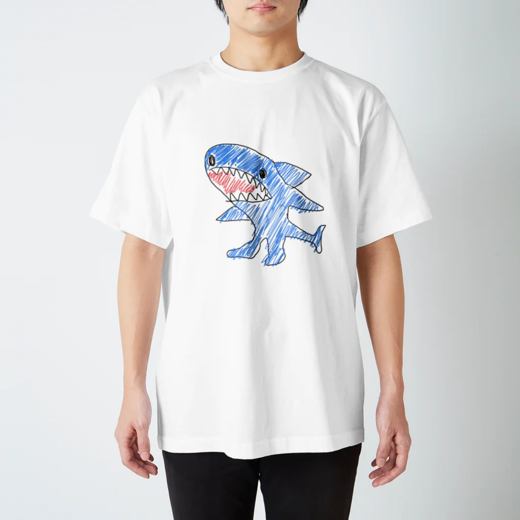 けーしーのさめくん スタンダードTシャツ