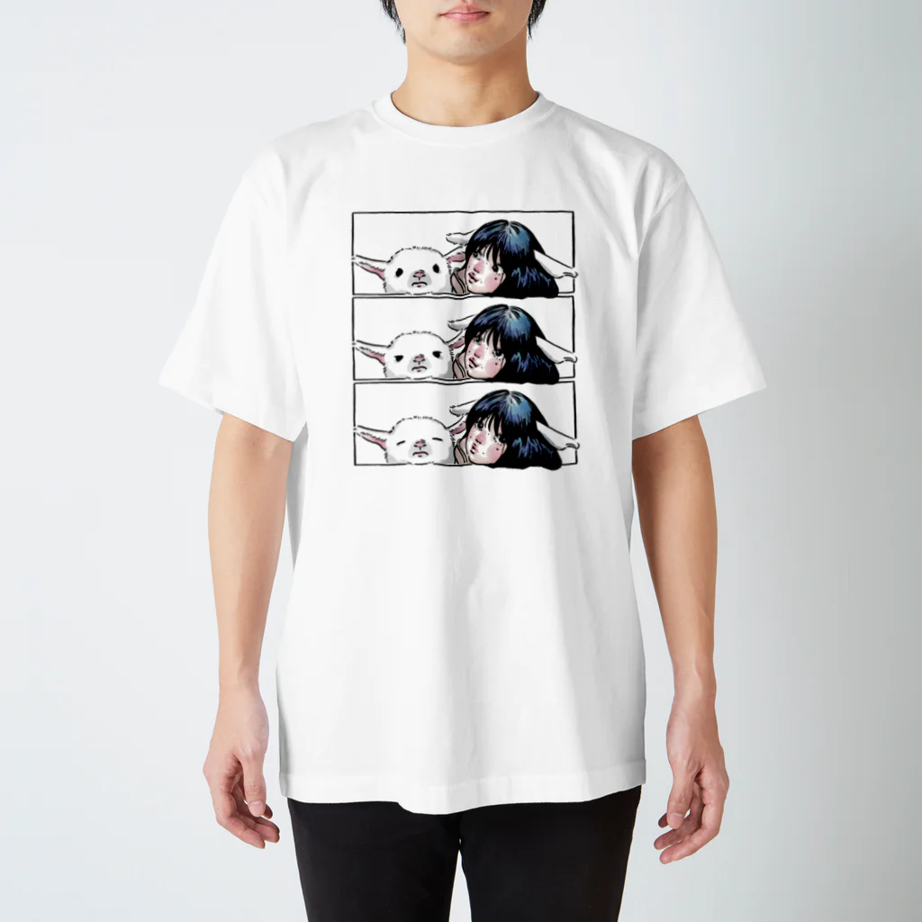 とろろこんぶのやぎとやぎ娘 スタンダードTシャツ