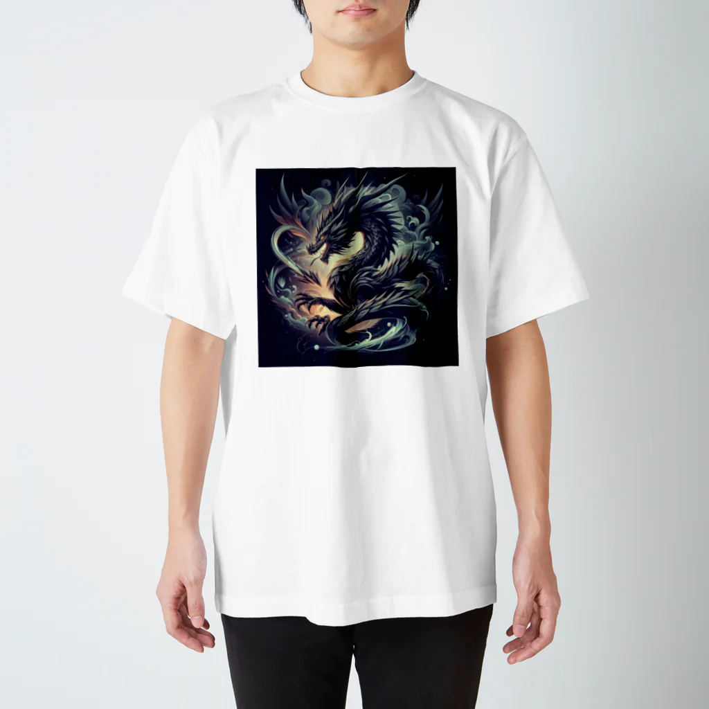 tohibuの【キリリ風味01】ドラゴン Regular Fit T-Shirt