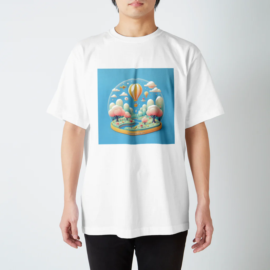 Kai🐚の気球 Regular Fit T-Shirt