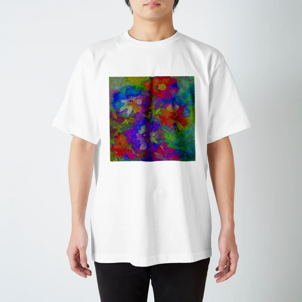 水草のflowers Regular Fit T-Shirt