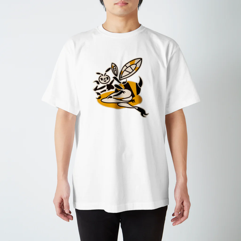 manaBeeの蜂ガール スタンダードTシャツ