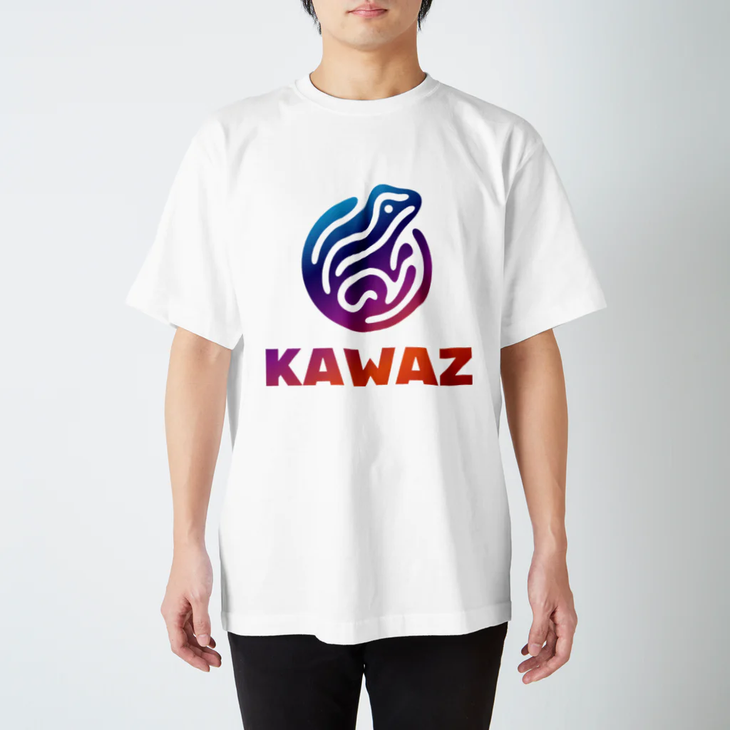 KUMACHOPのKAWAZ（グラデB） スタンダードTシャツ