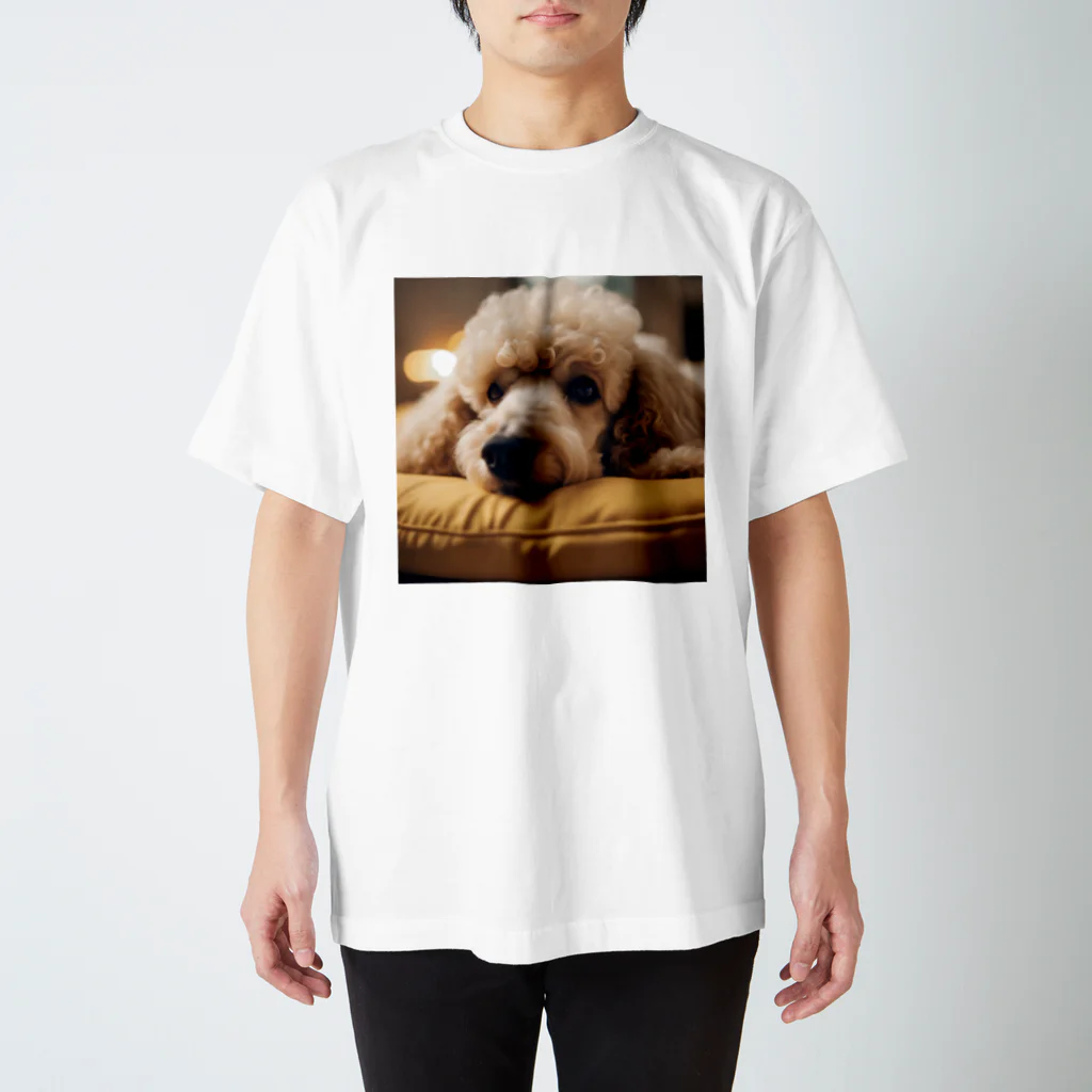 barkcutelyのリラックスプードル スタンダードTシャツ