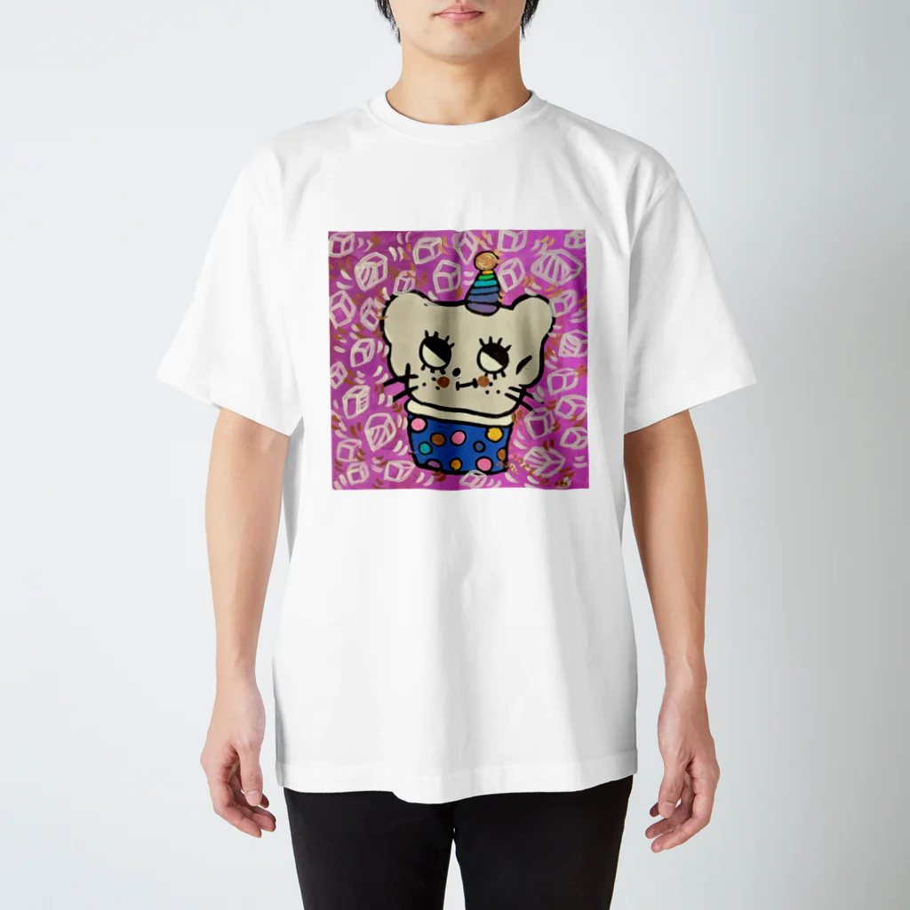 koyu.shopのねずみちゃん スタンダードTシャツ