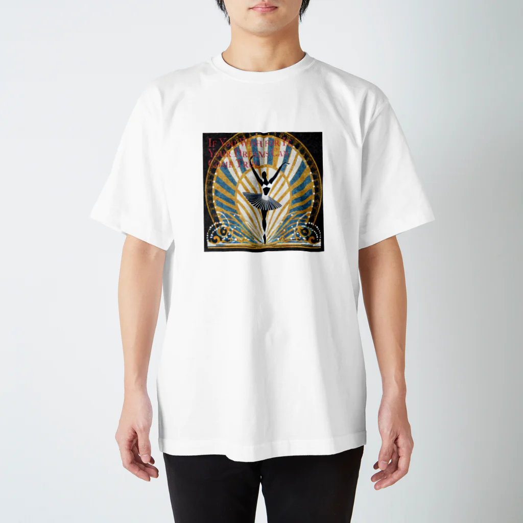 mana美術のバレリーナ Regular Fit T-Shirt