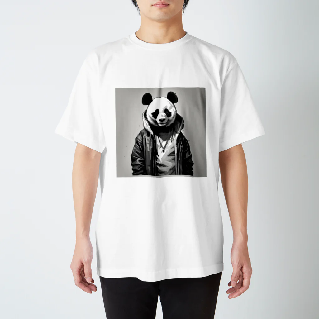 クレイジーパンダのcrazy_panda2 Regular Fit T-Shirt