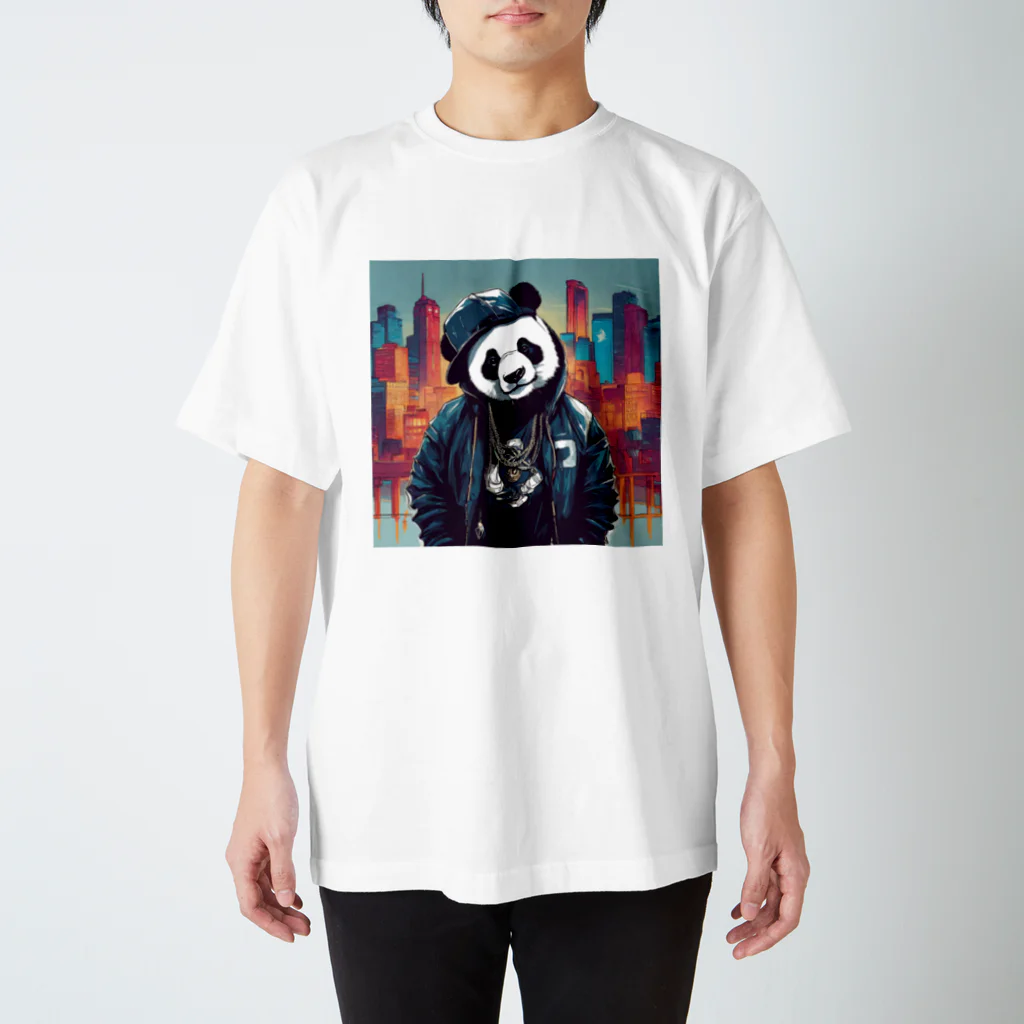 クレイジーパンダのcrazy_panda3 スタンダードTシャツ