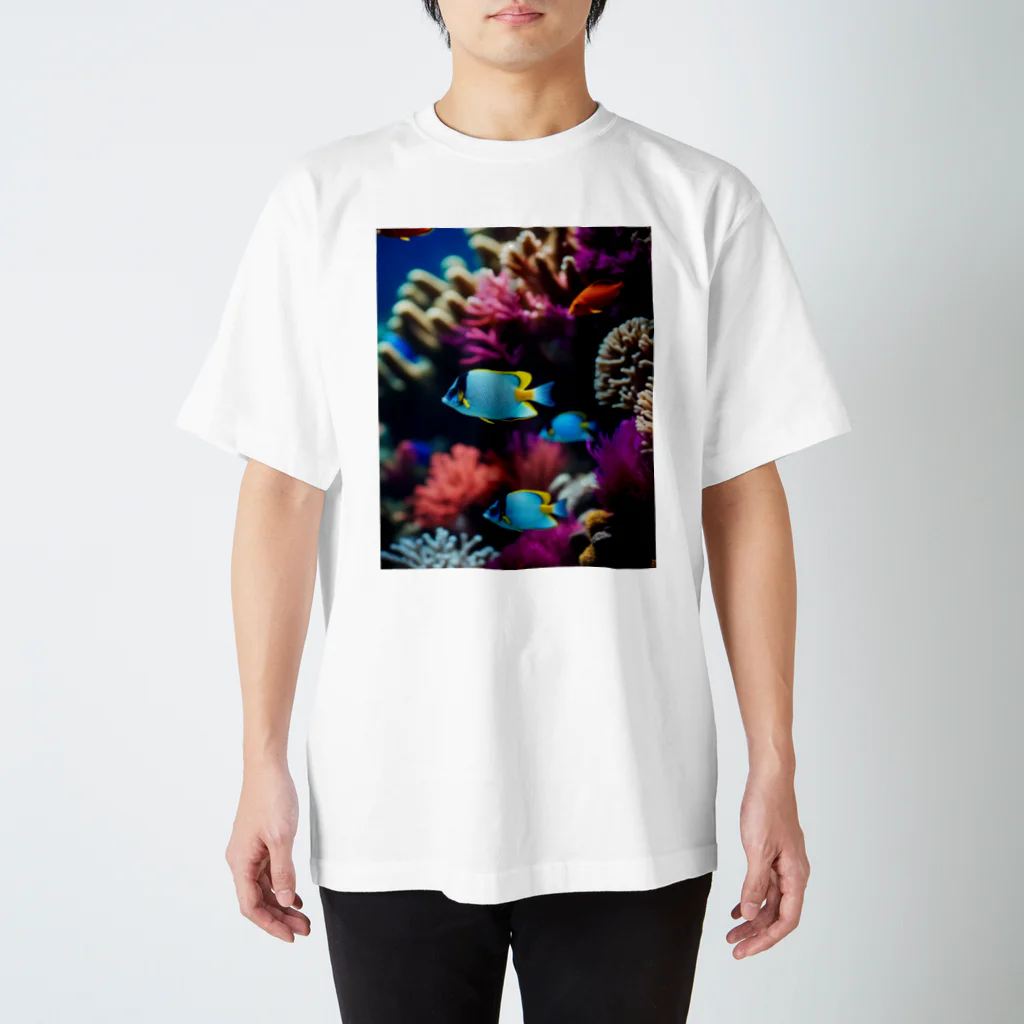 awawoのColourful world スタンダードTシャツ