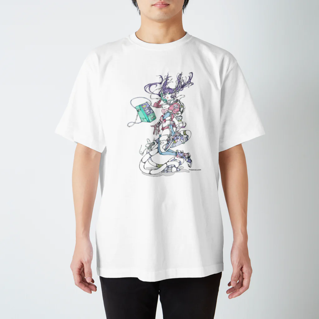 SHINN.U ONLINEのDENWA ガール スタンダードTシャツ