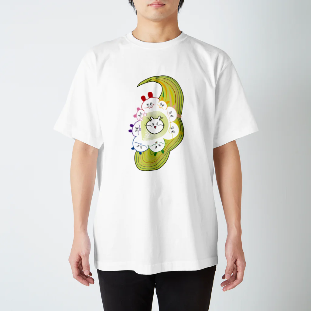 abundant-grace-MK-officialshopの2024開運龍神 九頭龍 スタンダードTシャツ