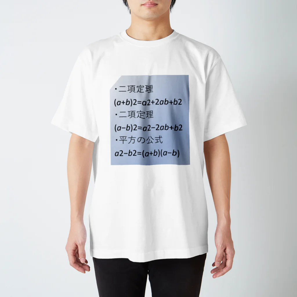 samohan0121の数学の公式をアイテム化　第3弾 Regular Fit T-Shirt