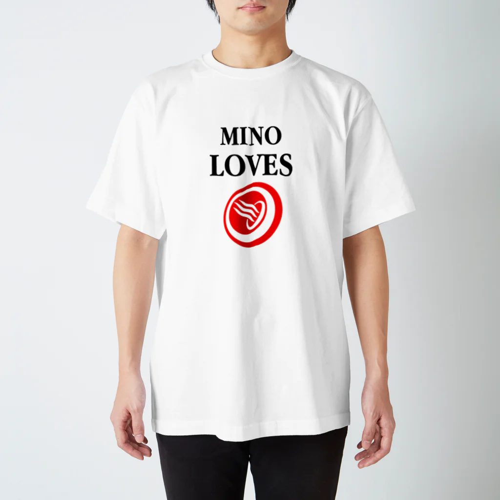 makoto imaiのMINO好き Tシャツ スタンダードTシャツ