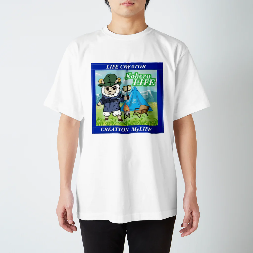 kakeru-lifeのラム太郎 スタンダードTシャツ