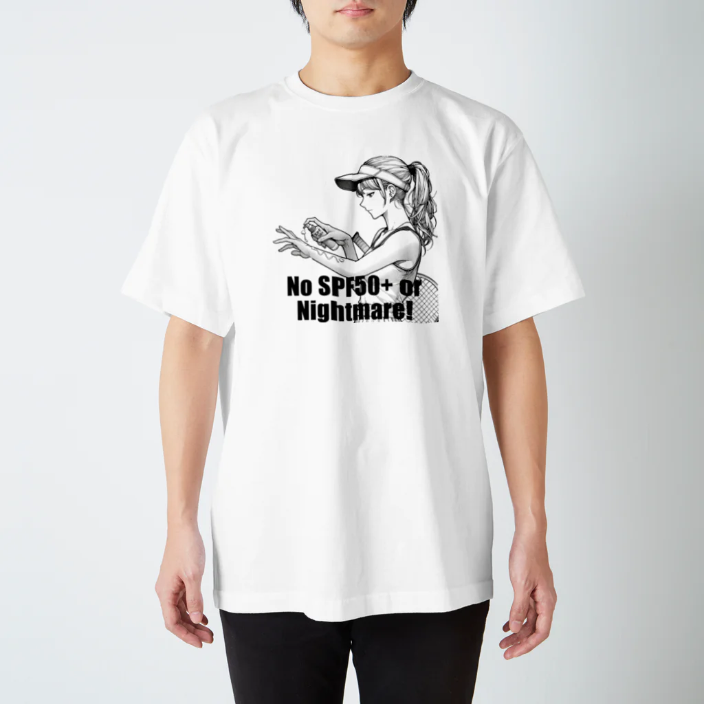 桜音ことこ企画のテニスは日焼け止めで決める Regular Fit T-Shirt