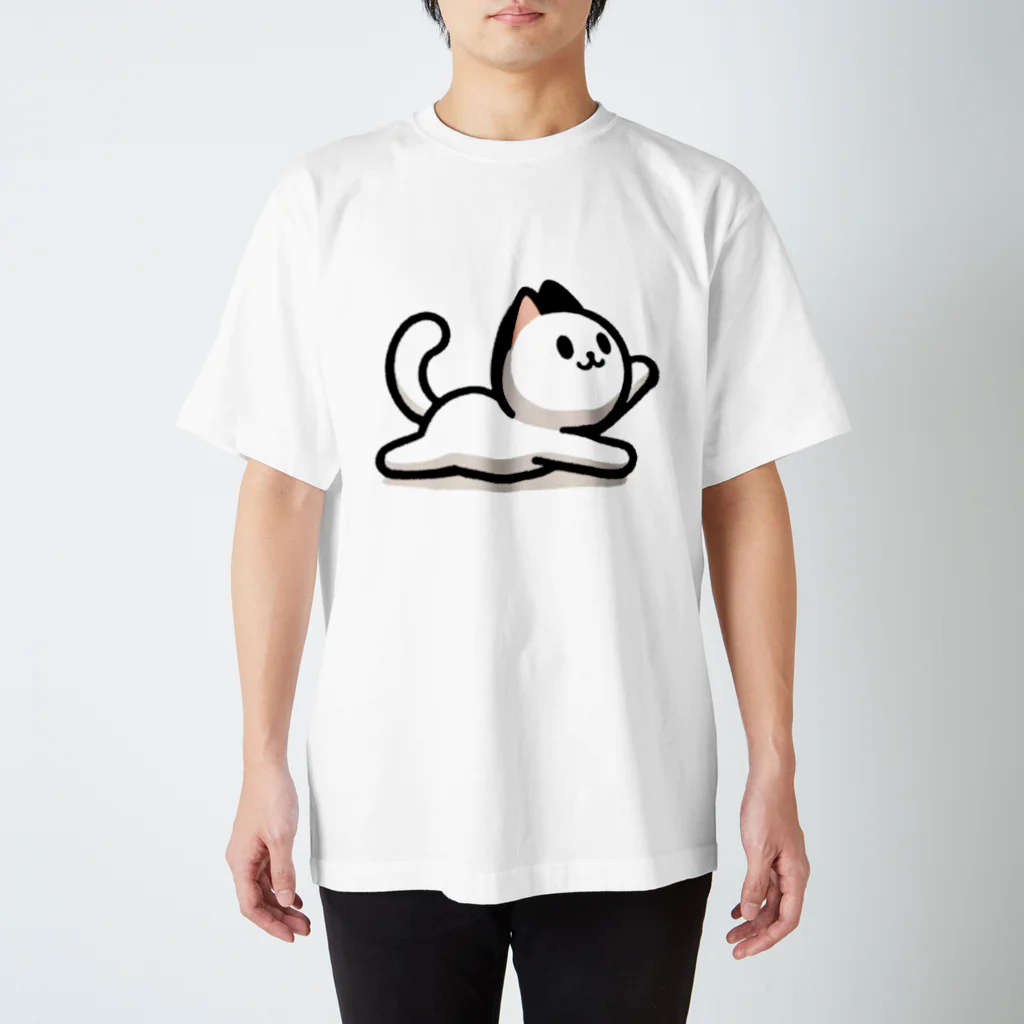 Kyoko-gaのしろねこちゃん スタンダードTシャツ