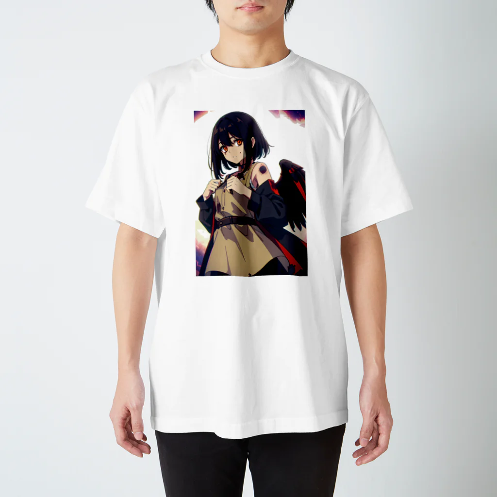 ほっこりアニメマートのゾンビィ～9 Regular Fit T-Shirt