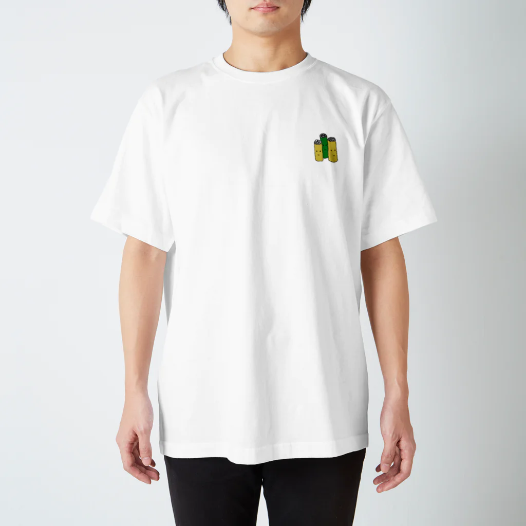 oishiimizuhoshiiの五家宝おばけ　ワンポイント Regular Fit T-Shirt