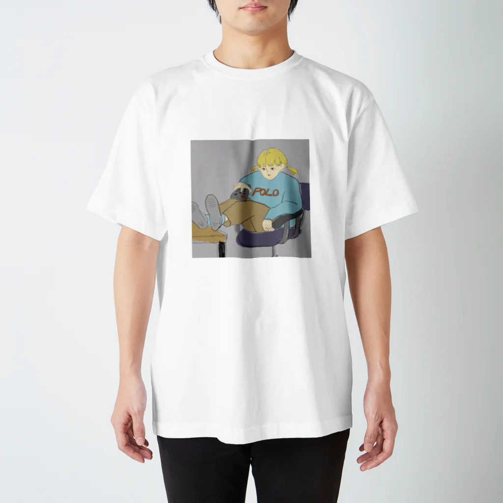 デミのふてくされ Regular Fit T-Shirt