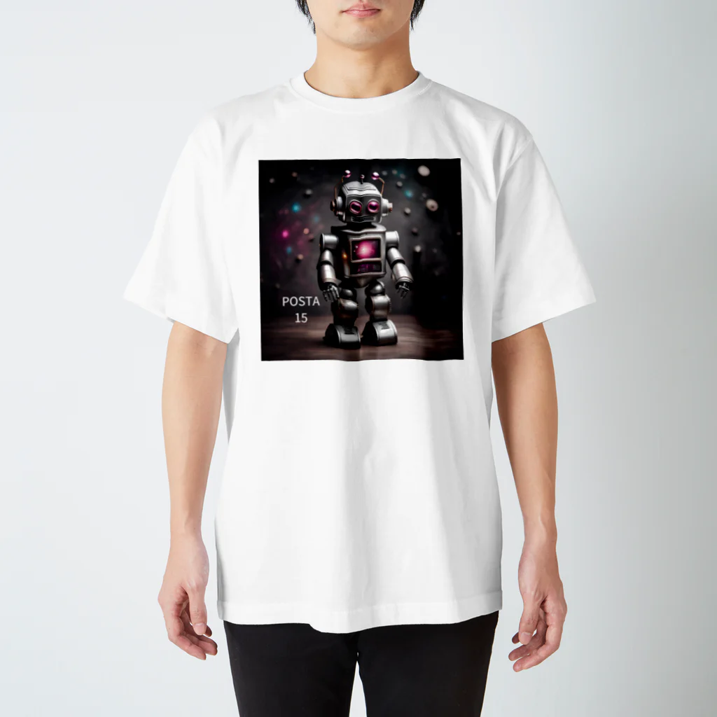 POSTA15のブリキのロボット　休憩中 Regular Fit T-Shirt