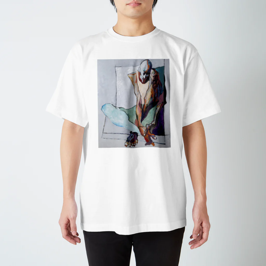 d.terazonoの囲われた身体 Regular Fit T-Shirt