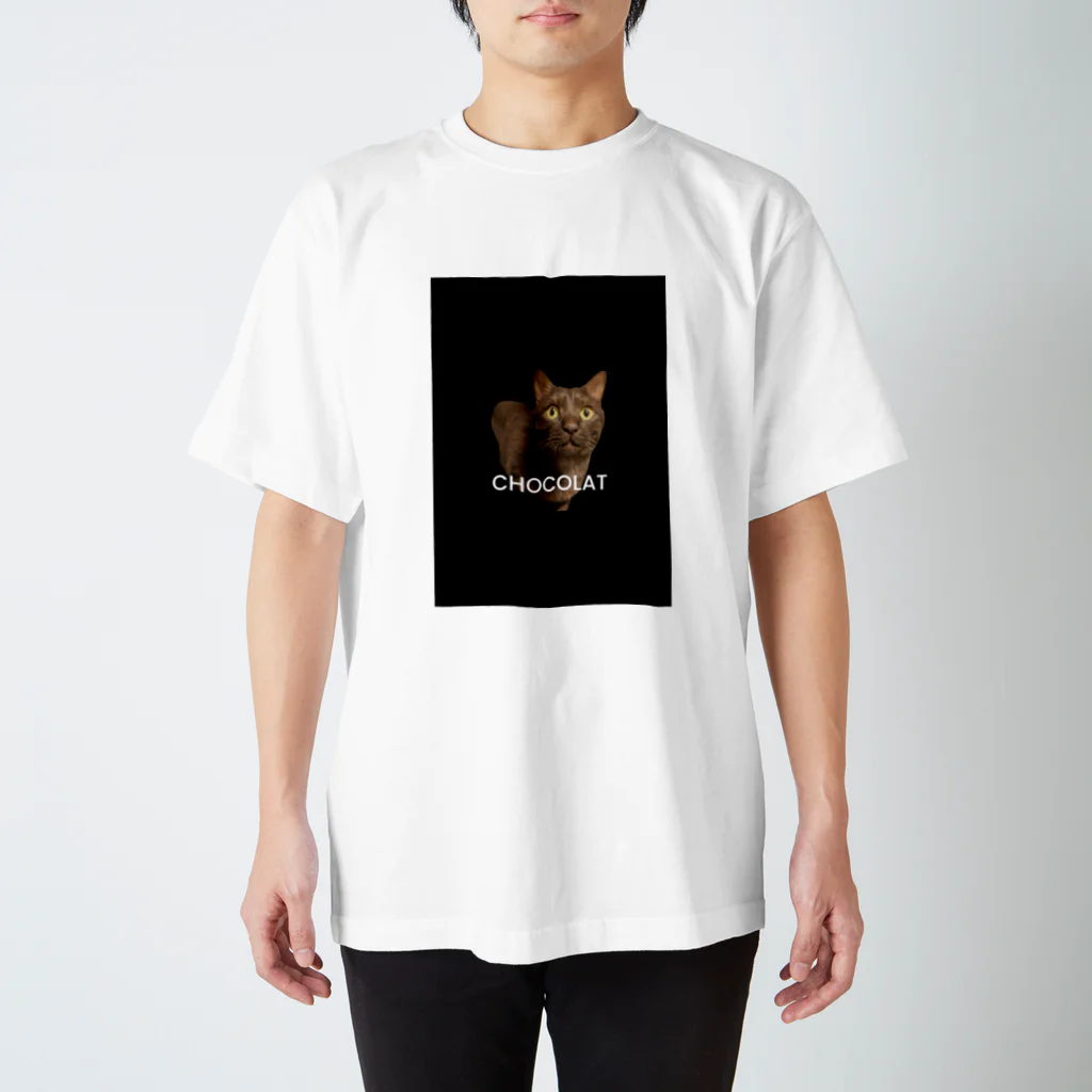 からすねこのショコラ スタンダードTシャツ