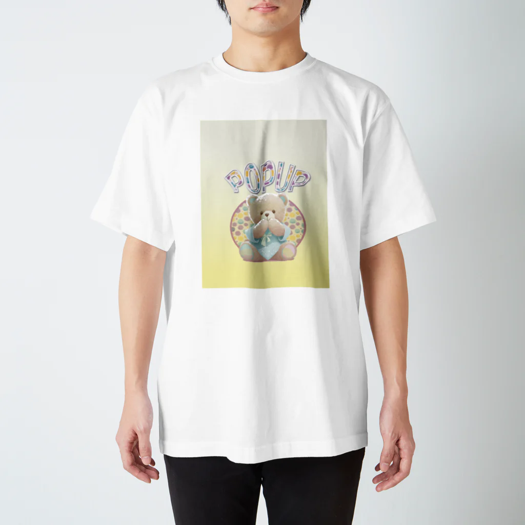 hollow-774のpopベアー スタンダードTシャツ