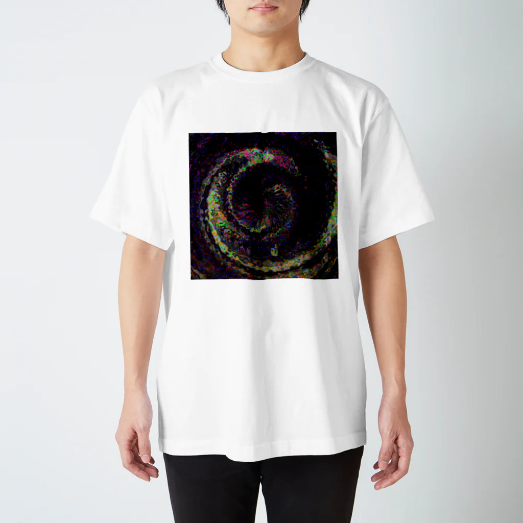 水草の渦フラッシュ Regular Fit T-Shirt