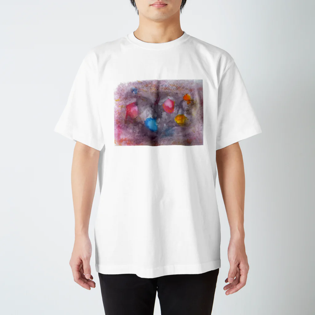 mojaflowerのI can see when I close my eyes. スタンダードTシャツ