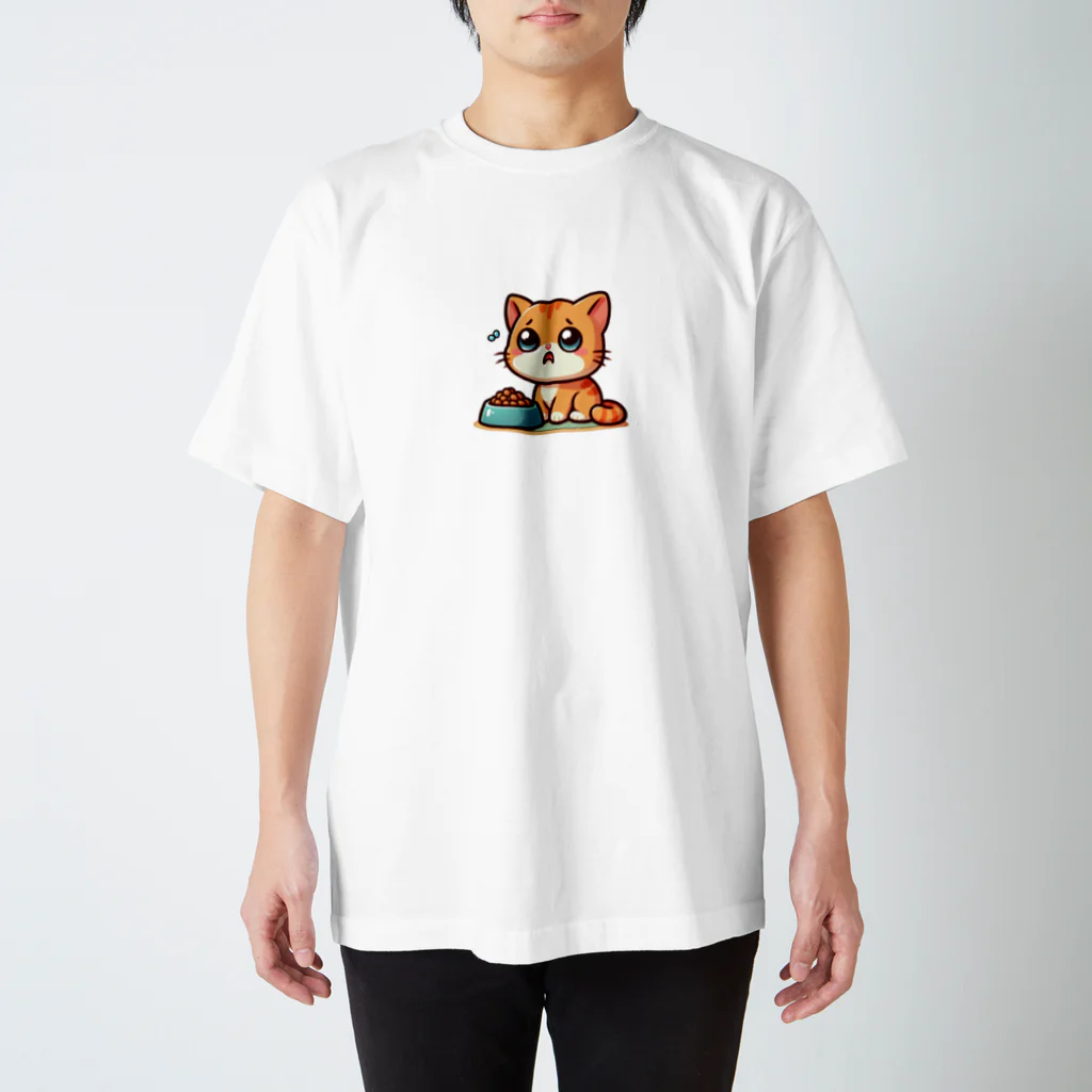 GRAPHLABOのオアズケコネコ スタンダードTシャツ