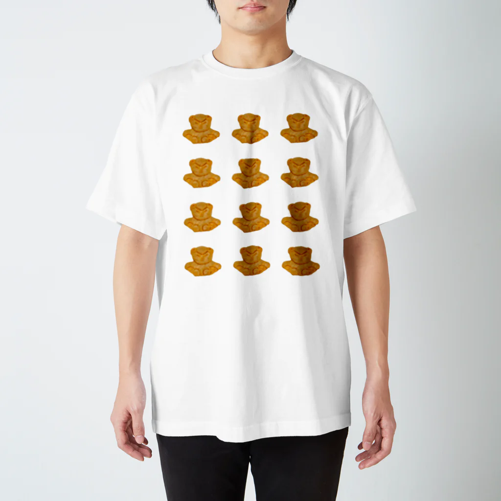 Les Anges Cookie （レザンジュクッキー）のテディベア土偶 Regular Fit T-Shirt