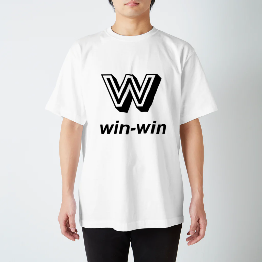 win-winのwin-win スタンダードTシャツ