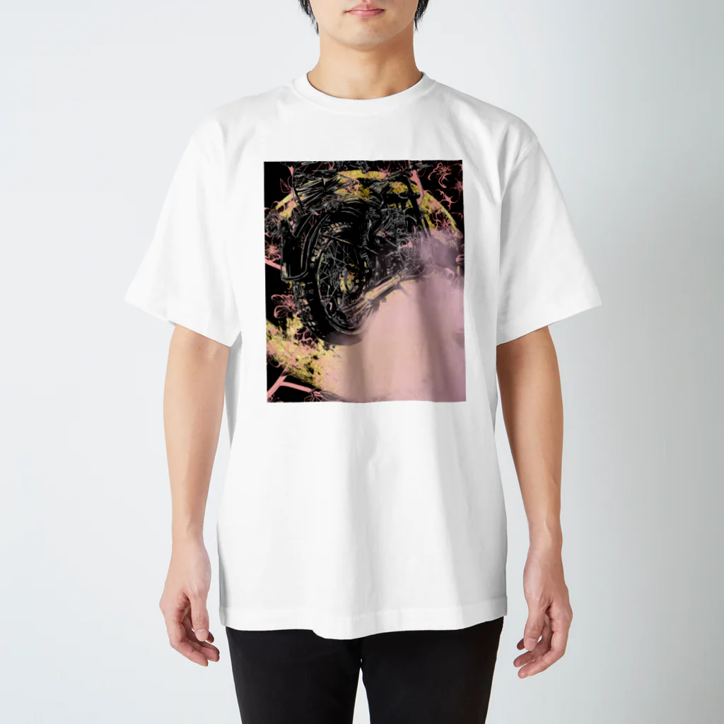 g_bのちょっと月までお花見バイク Regular Fit T-Shirt