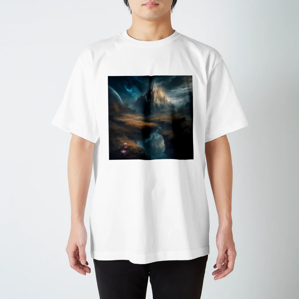 MO23の神秘的な空間 Regular Fit T-Shirt