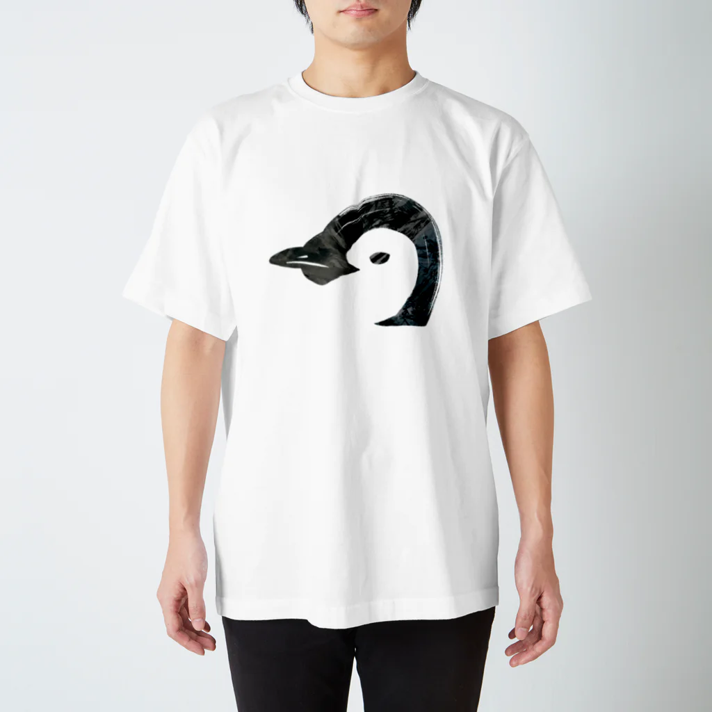 Icchy ぺものづくりの筆ペンギン スタンダードTシャツ