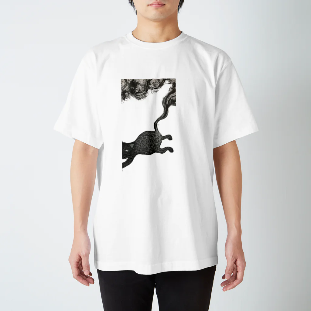 kita nobuwaのKURONEKO-輝きを放つためーTate Regular Fit T-Shirt