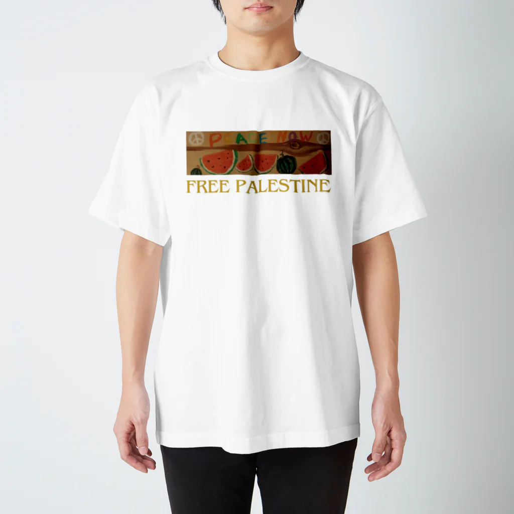Earth-HarmonyのFree Palestine スタンダードTシャツ