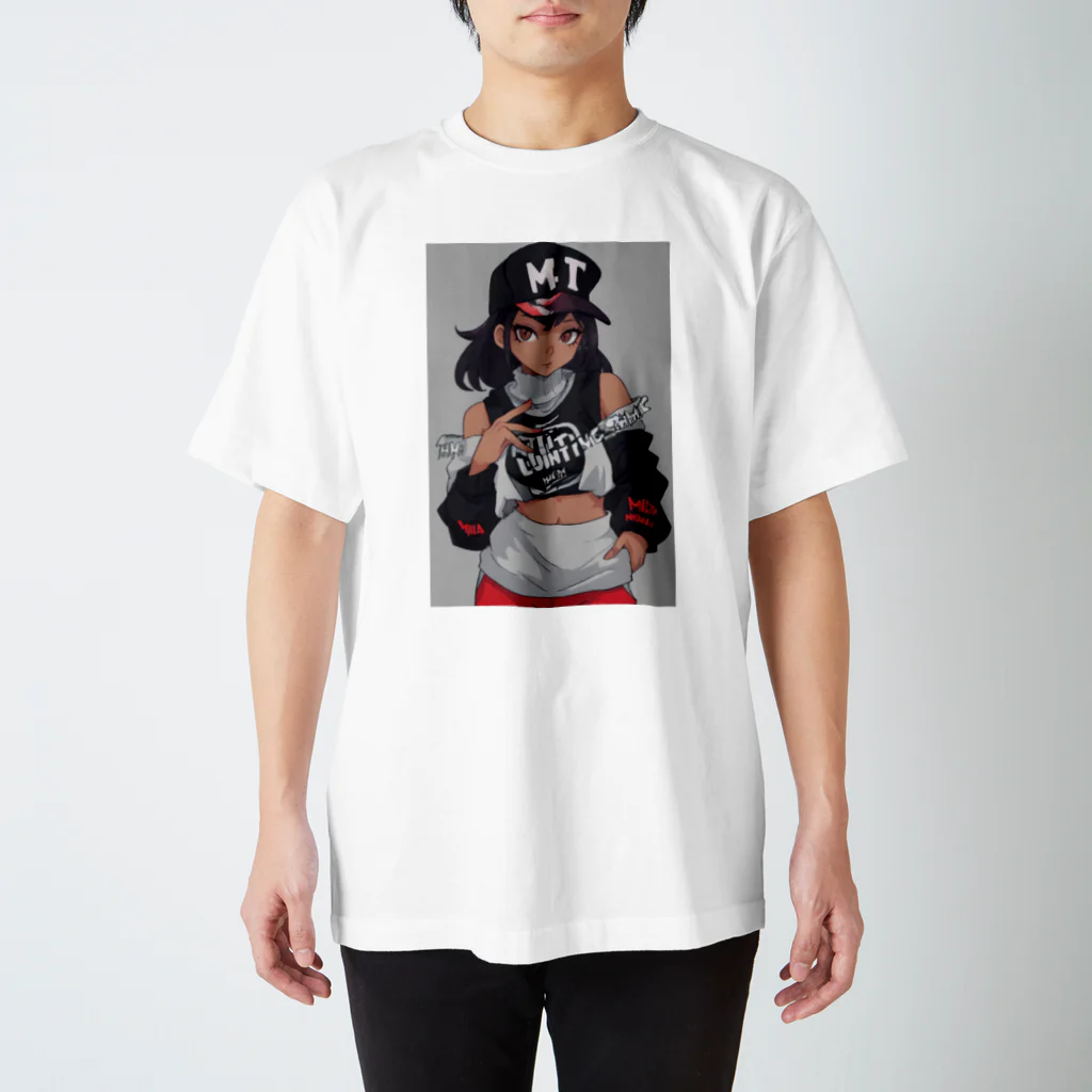 RYU_RYUのhip-hop レディース Regular Fit T-Shirt