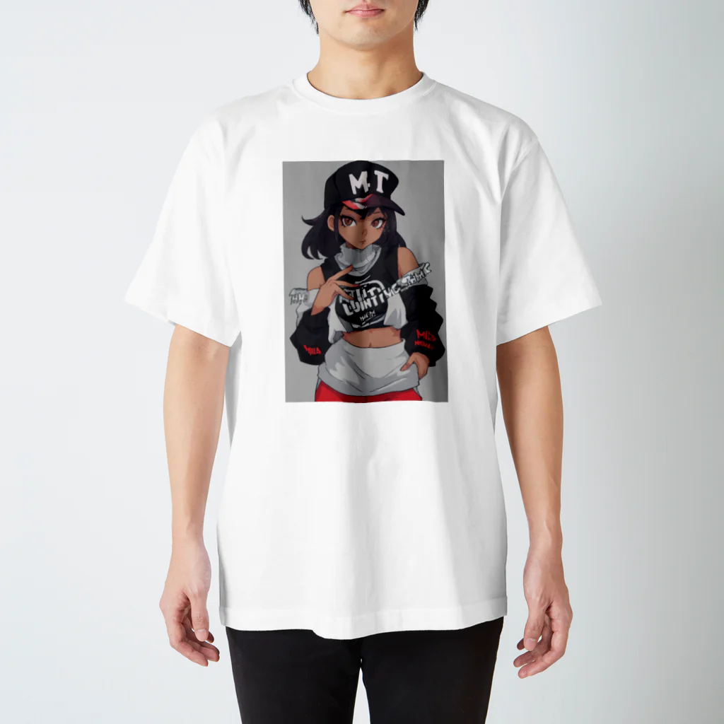 RYU_RYUのhip-hop レディース スタンダードTシャツ