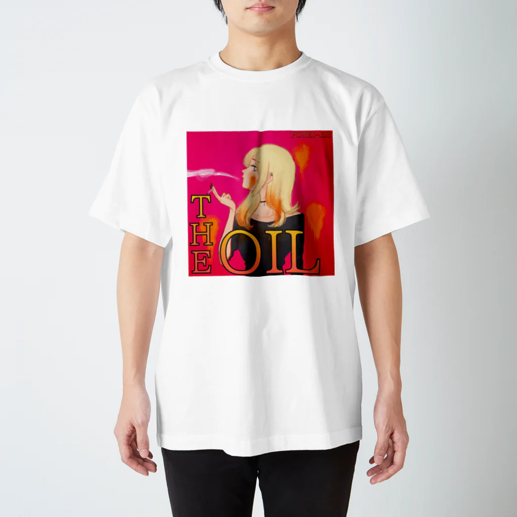 POTEL-SISのTHE OIL （ジ・オイル）グッズ スタンダードTシャツ