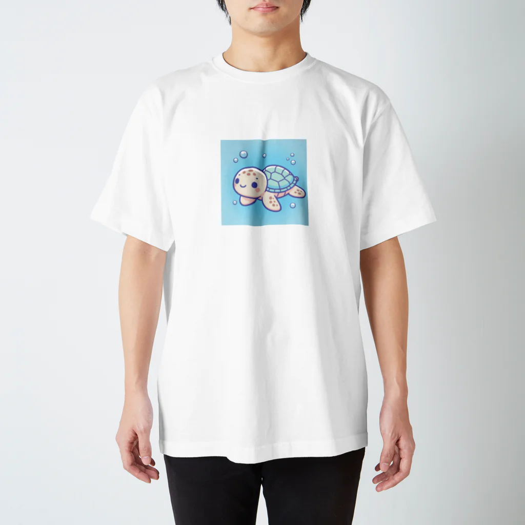 Minamo775のカメのマリンちゃん公式アイテム Regular Fit T-Shirt