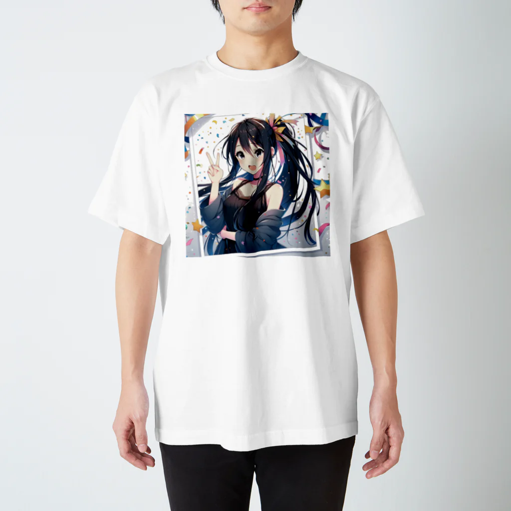 anime1のスーパーアイドルゆいちゃん Regular Fit T-Shirt