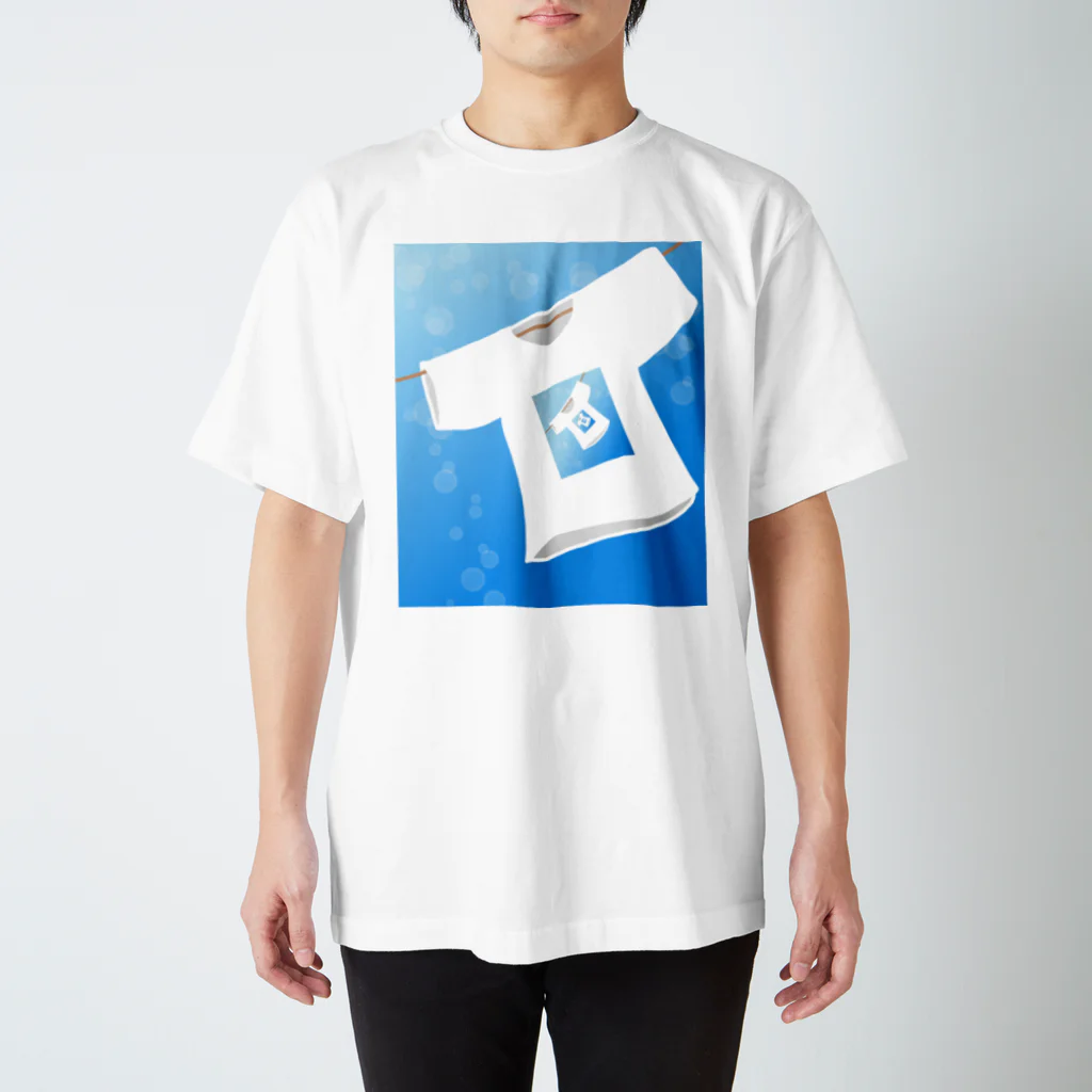 そら色の小ビンの青空に拡がるTシャツ Regular Fit T-Shirt